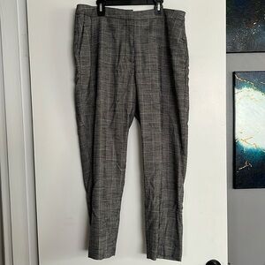 H&M Herringbone Dress Pants